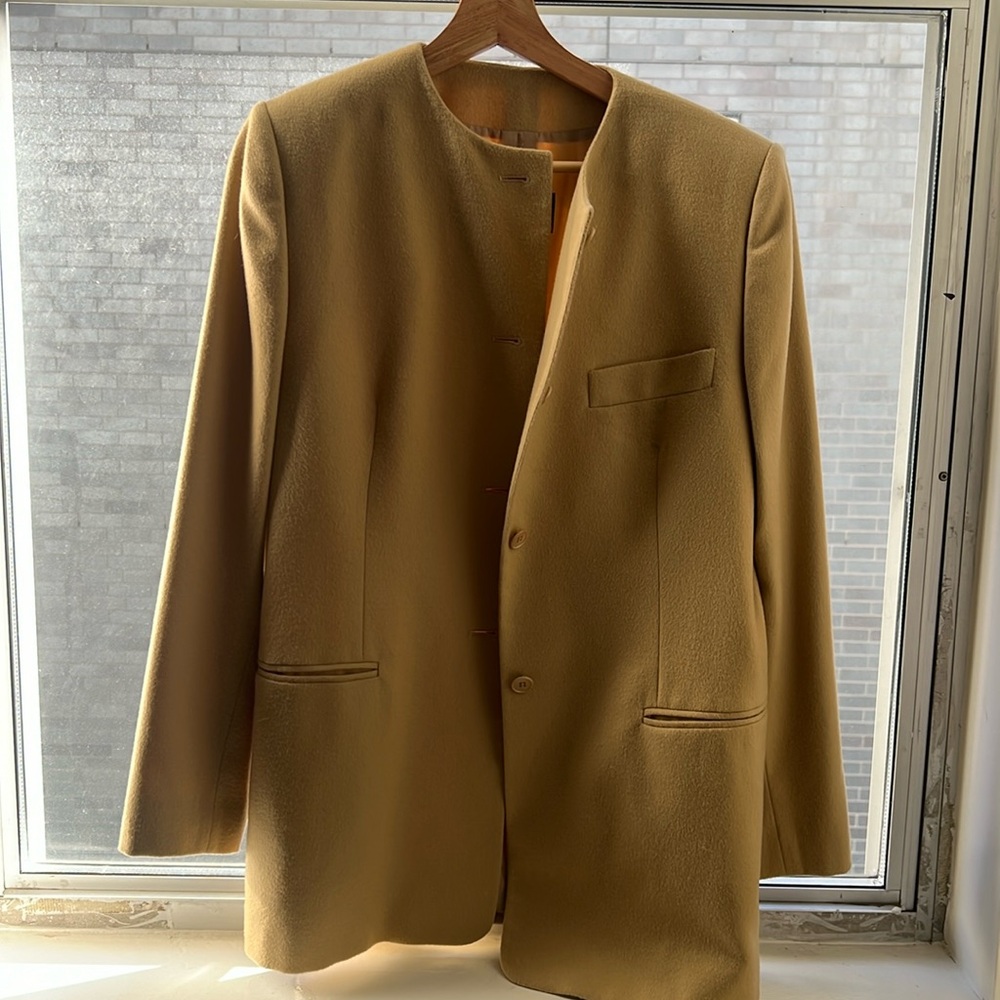 Herno Wool Italian Wool Blazer Coat Size 44